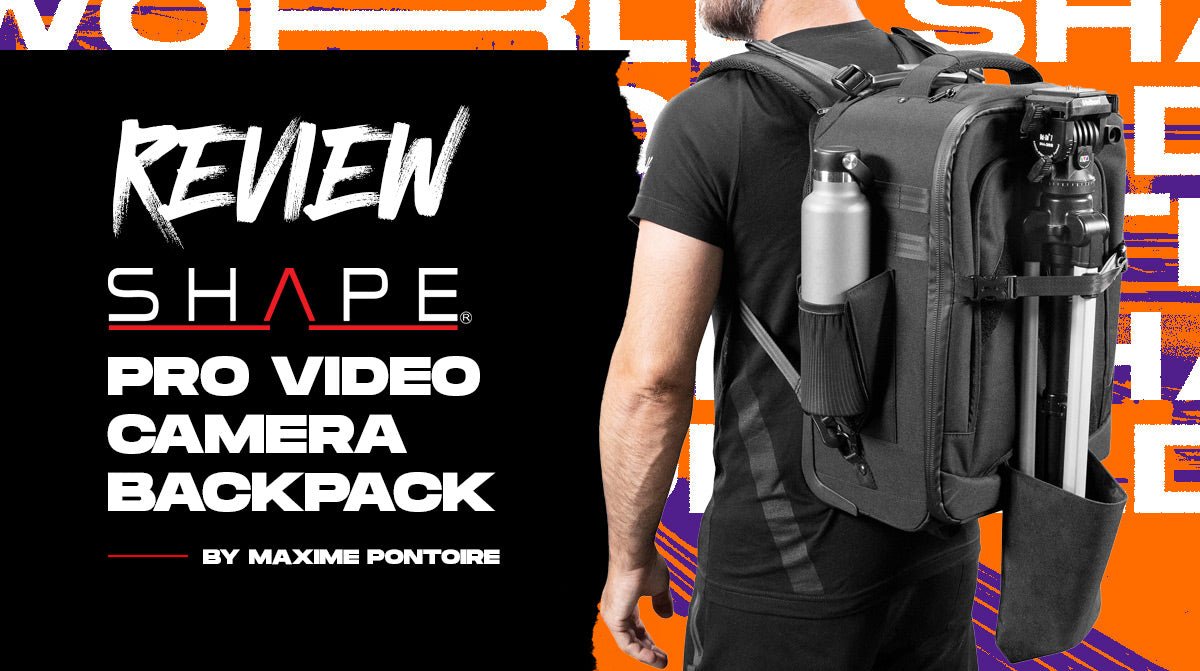 Review of the SHAPE Pro Video Camera Backpack - SHAPE wlb