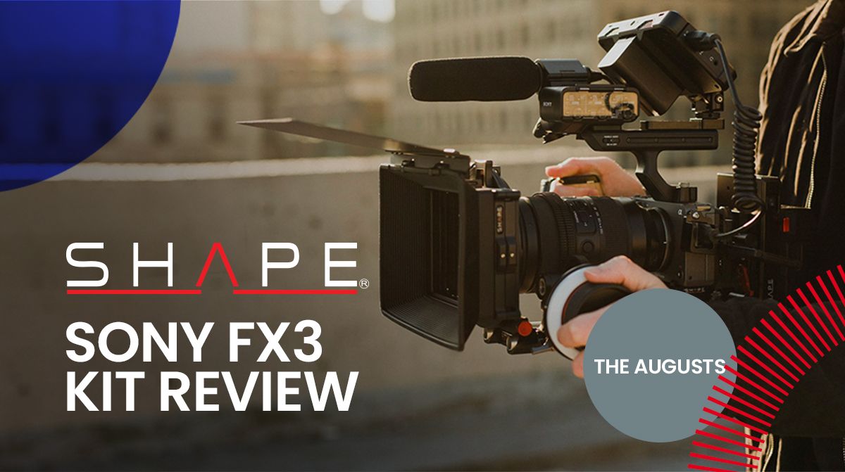 Review of the SHAPE Sony FX3 Camera Rig - SHAPE wlb