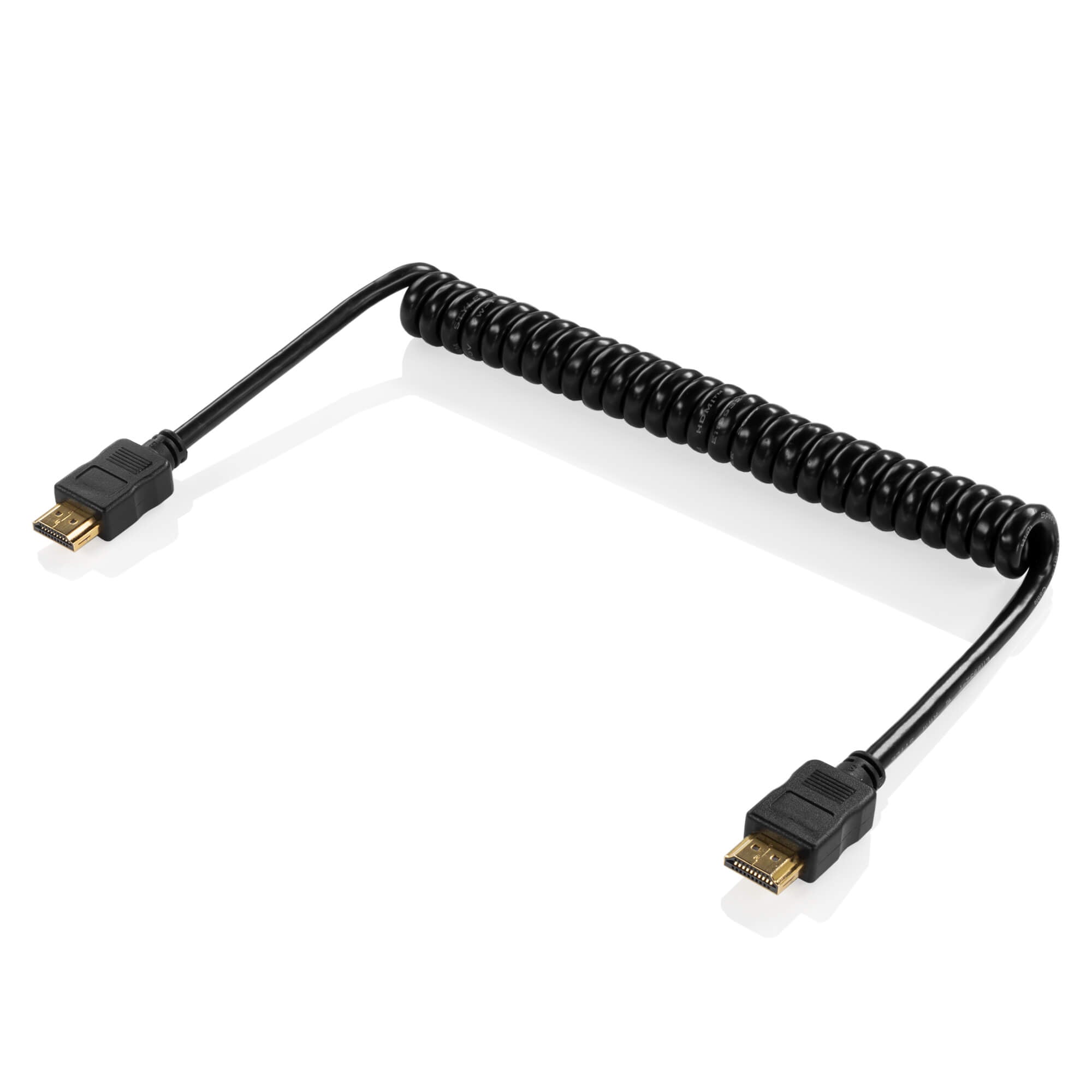 SHAPE Câble HDMI vers HDMI spiralé 4K 16 pouces