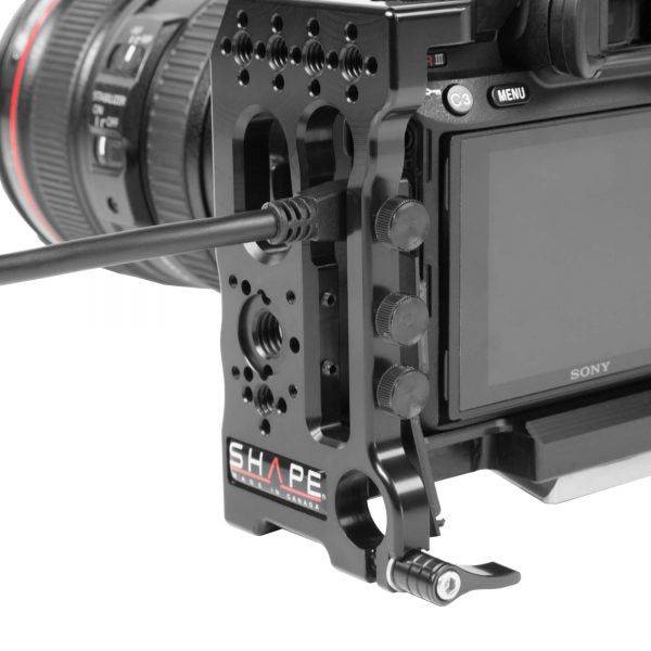 Cage de caméra SHAPE avec poignée DSLR pour Sony A7R III