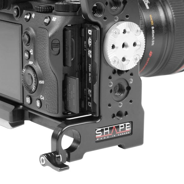 Cage de caméra SHAPE avec poignée DSLR pour Sony A7R III