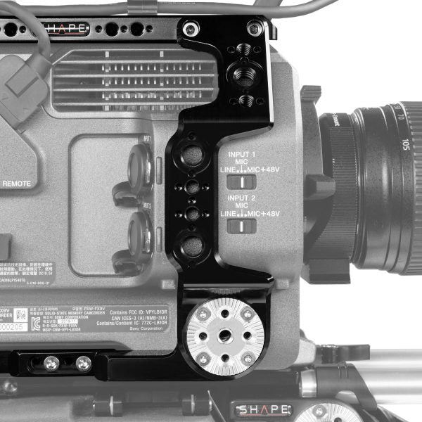 Cage de caméra SHAPE, poignée supérieure, système de bloc de tiges et support de viseur pour Sony FX9