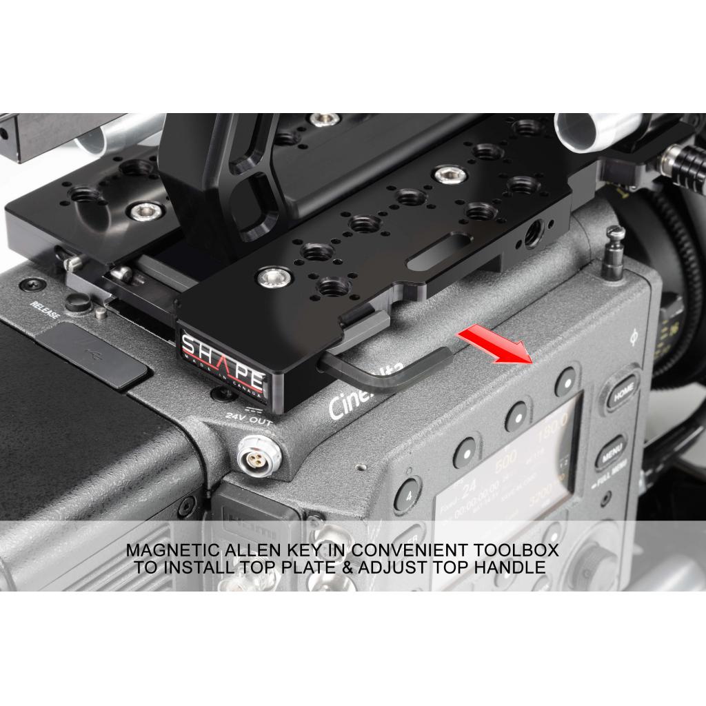 SHAPE Top Plate and Top Handle for Sony Venice