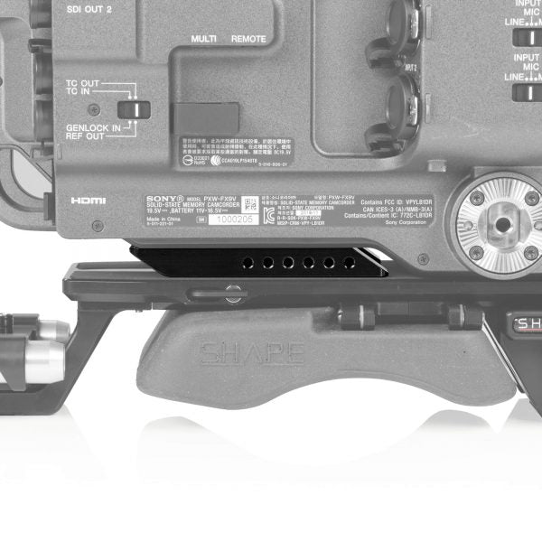 SHAPE Plaque de base 15 mm avec plaque supérieure pour Sony FX9
