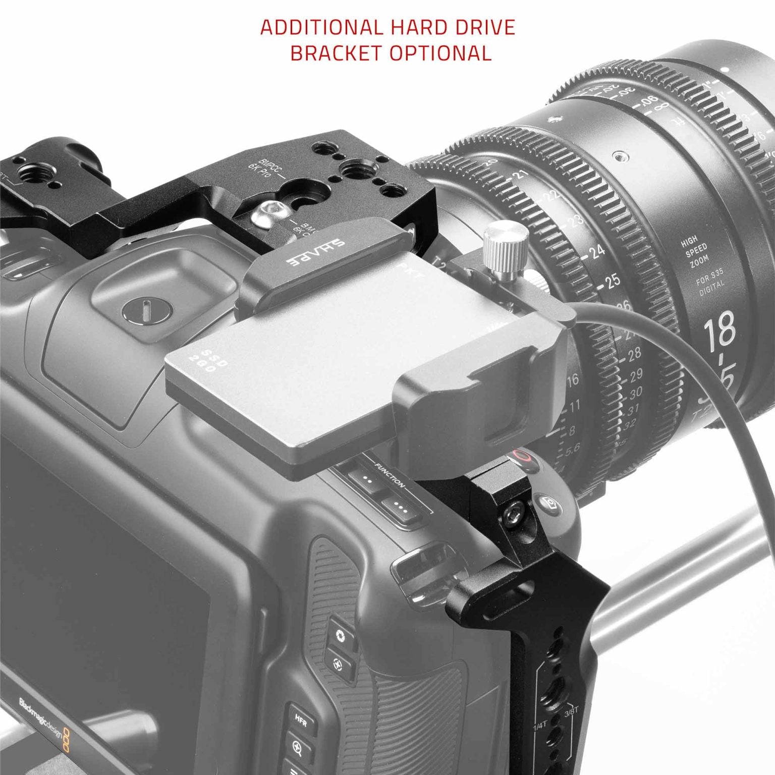 SHAPE Cage pour Blackmagic Cinema Camera 6K/6K PRO/6K G2