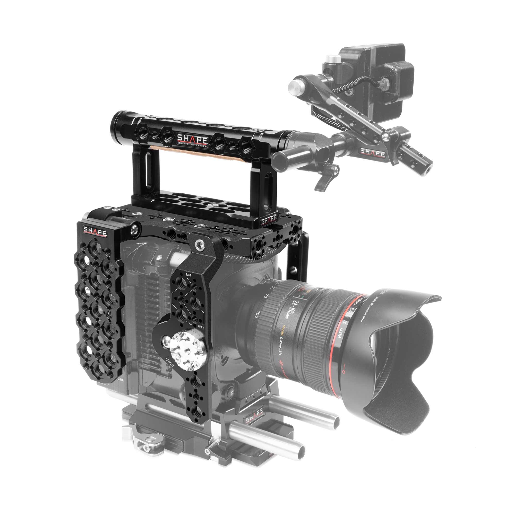 SHAPE Cage Top Handle for Canon C400 (Pre-order) - SHAPE wlb