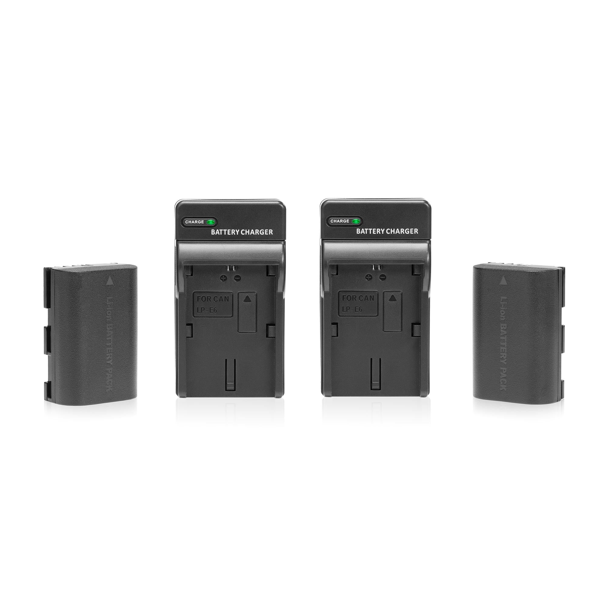 Kit chargeur SHAPE avec 2 batteries et 2 chargeurs pour Blackmagic Pocket Cinema LP-E6