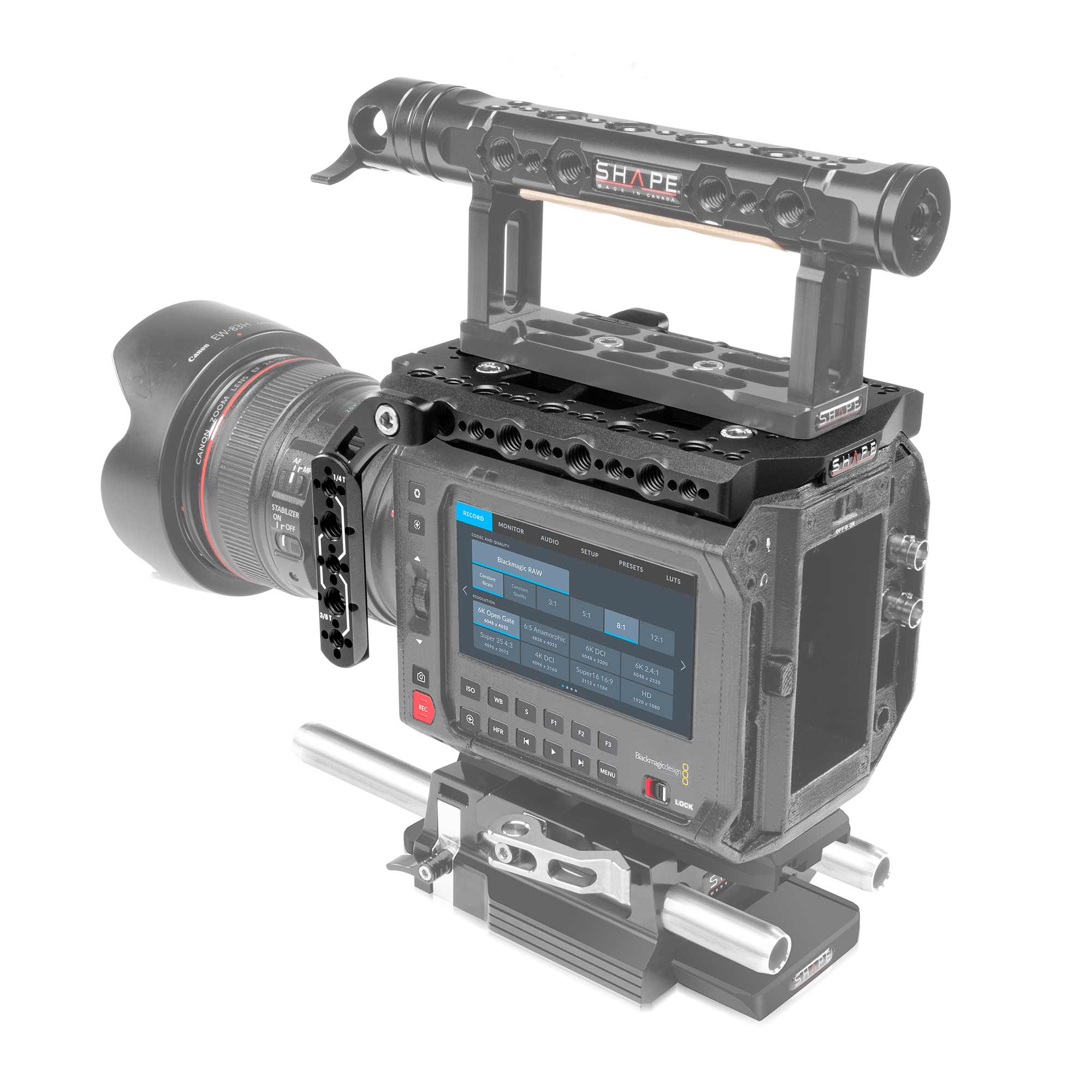 SHAPE Cage de caméra pour Blackmagic PYXIS 6K