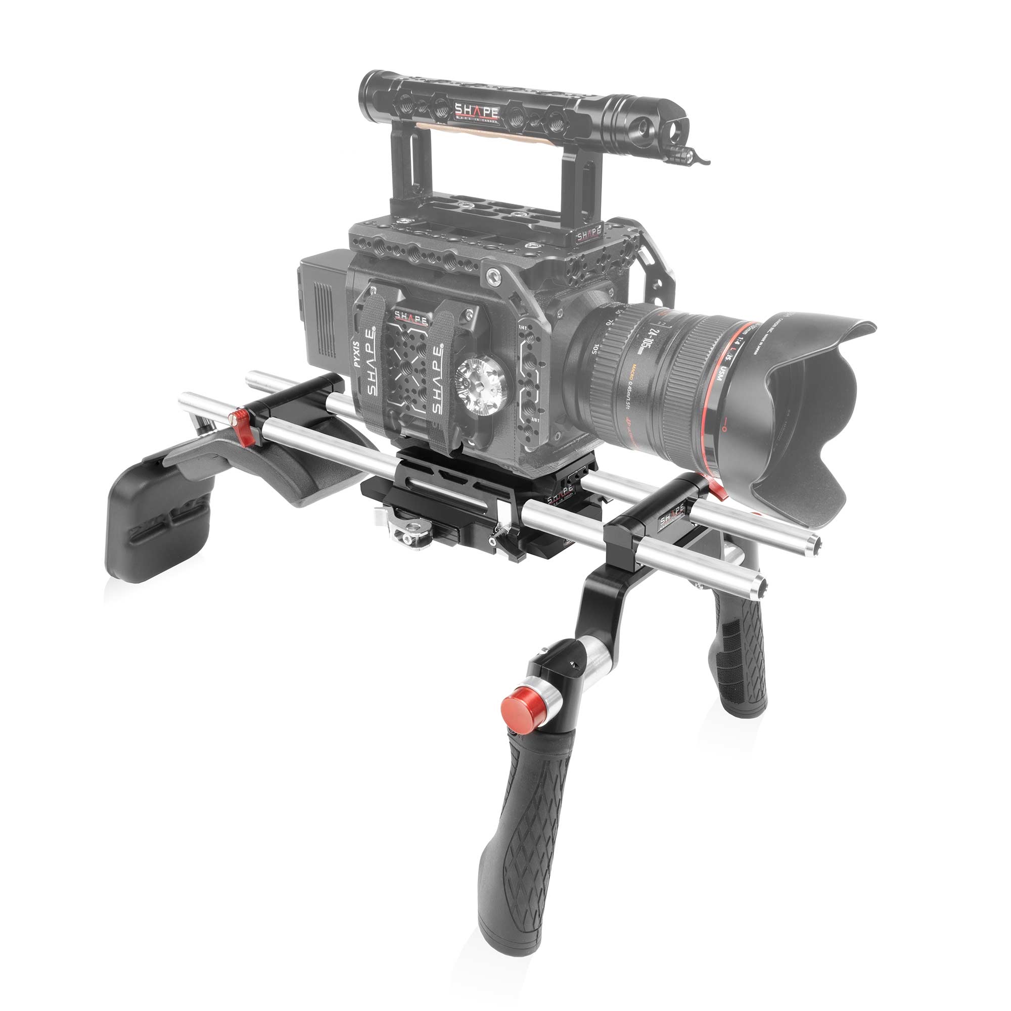 SHAPE SHOULDER MOUNT FOR BLACKMAGIC PYXIS 6K (PRE-ORDER) - SHAPE wlb