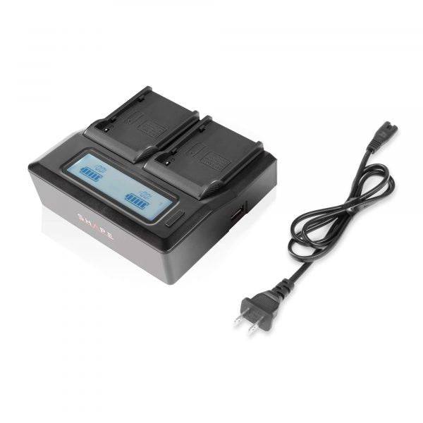 SHAPE BP - 975 Batteries with Dual LCD Charger for Canon and RED® KOMODO™ - SHAPE wlb