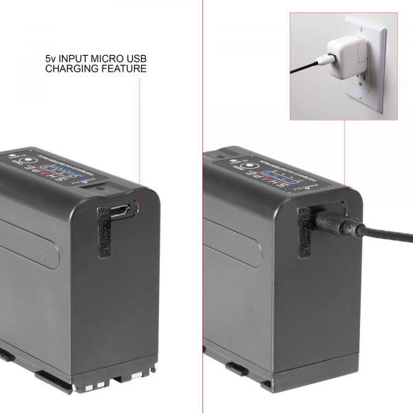 SHAPE BP - 975 Batteries with Dual LCD Charger for Canon and RED® KOMODO™ - SHAPE wlb