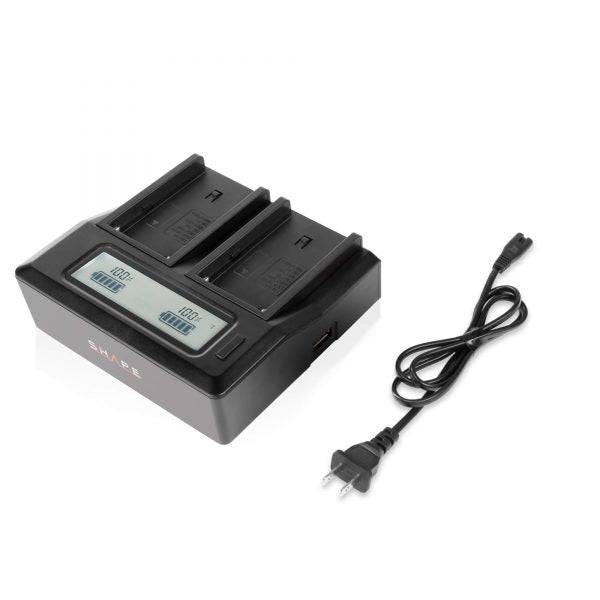 SHAPE BP-U Dual LCD Charger Battery Charger SHAPE wlb   