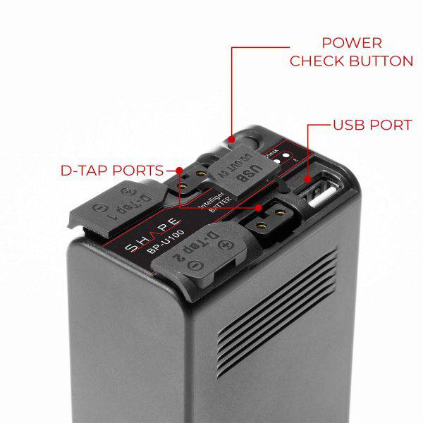 SHAPE BP - U100 Batteries with Travel Charger for Sony - SHAPE wlb