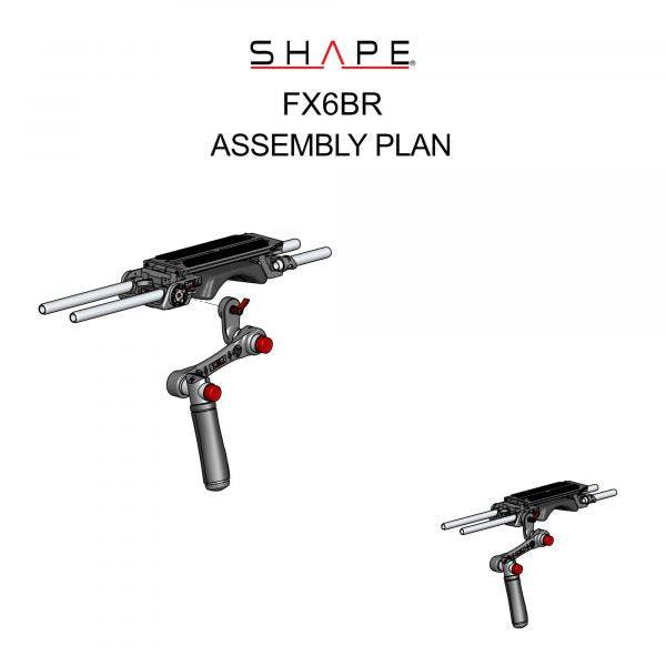 SHAPE Camera Bundle Rig for Sony FX6 Camera Rig SHAPE wlb   