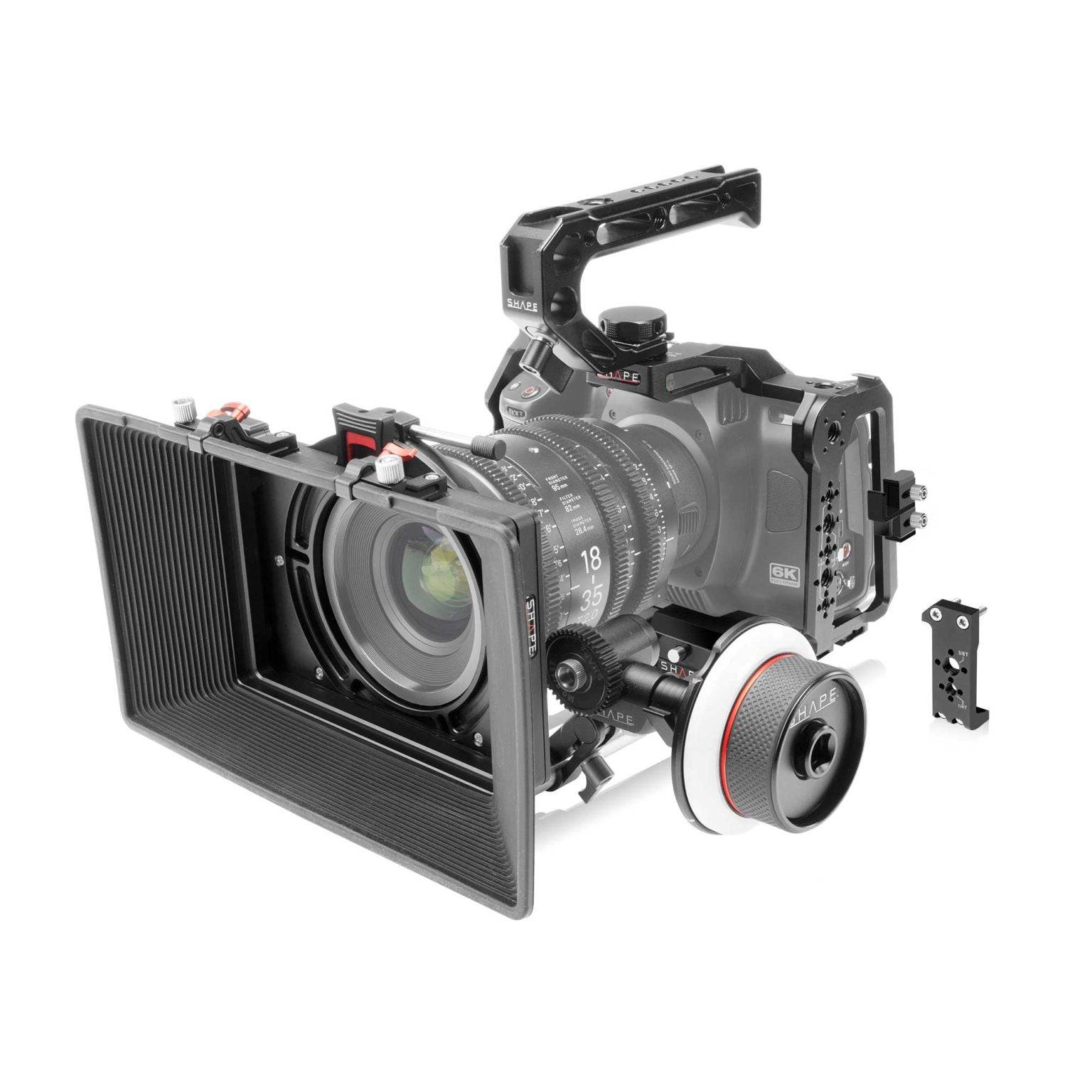 SHAPE Camera Bundle Rig Kit for Blackmagic Cinema Camera 6K/6K PRO/6K G2 Camera Rig SHAPE wlb   