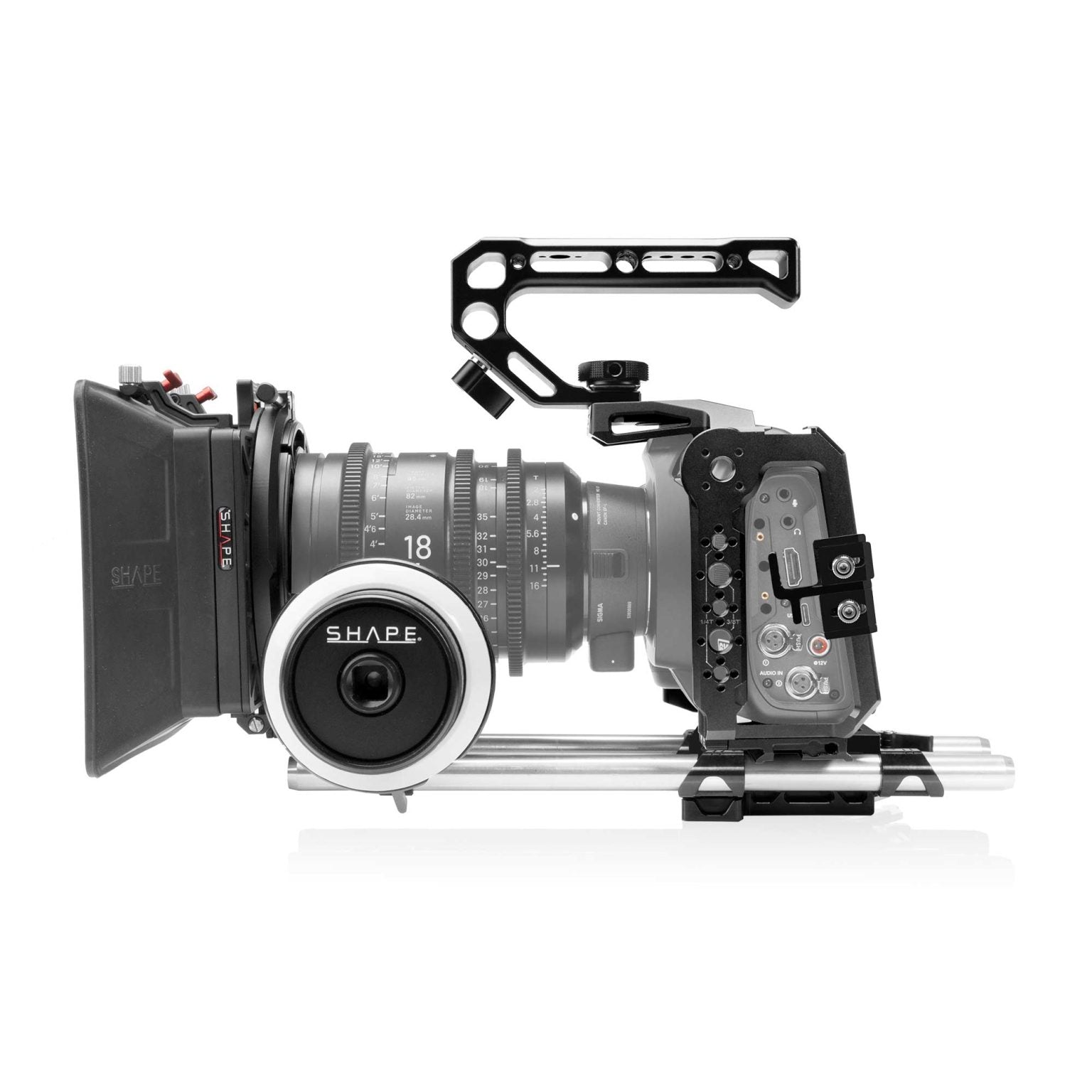 SHAPE Camera Bundle Rig Kit for Blackmagic Cinema Camera 6K/6K PRO/6K G2 - SHAPE wlb