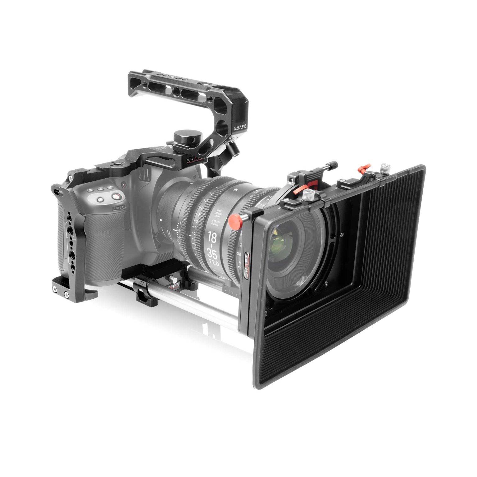 SHAPE Camera Bundle Rig Kit for Blackmagic Cinema Camera 6K/6K PRO/6K G2 - SHAPE wlb