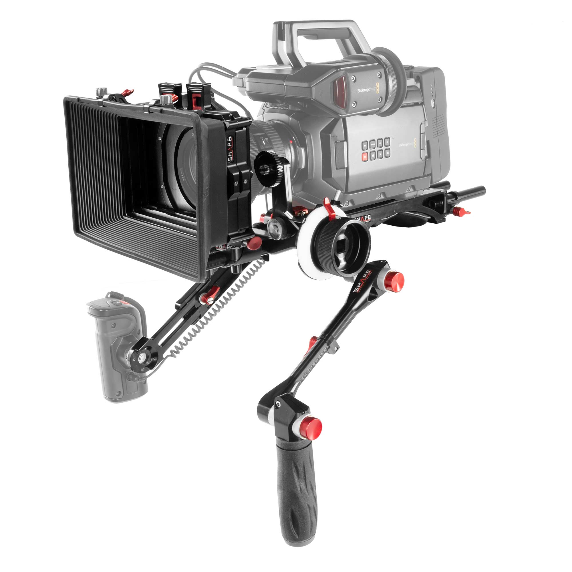 SHAPE Camera Bundle Rig Kit for Blackmagic Ursa Mini - SHAPE wlb