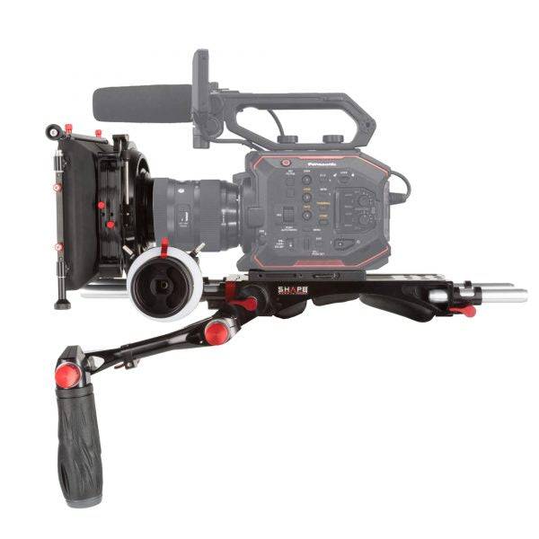 SHAPE Camera Bundle Rig Kit for Panasonic AU-EVA1 Baseplate SHAPE wlb   