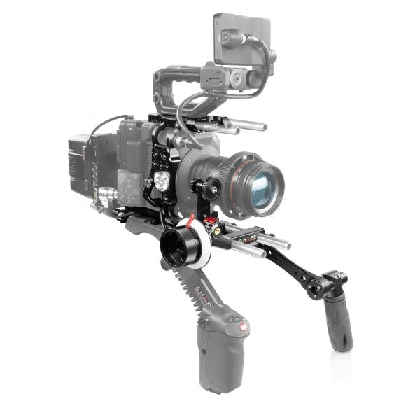 SHAPE Camera Bundle Rig with Follow Focus Pro for Canon C500 MKII/C300 MKIII Camera Rig SHAPE wlb   