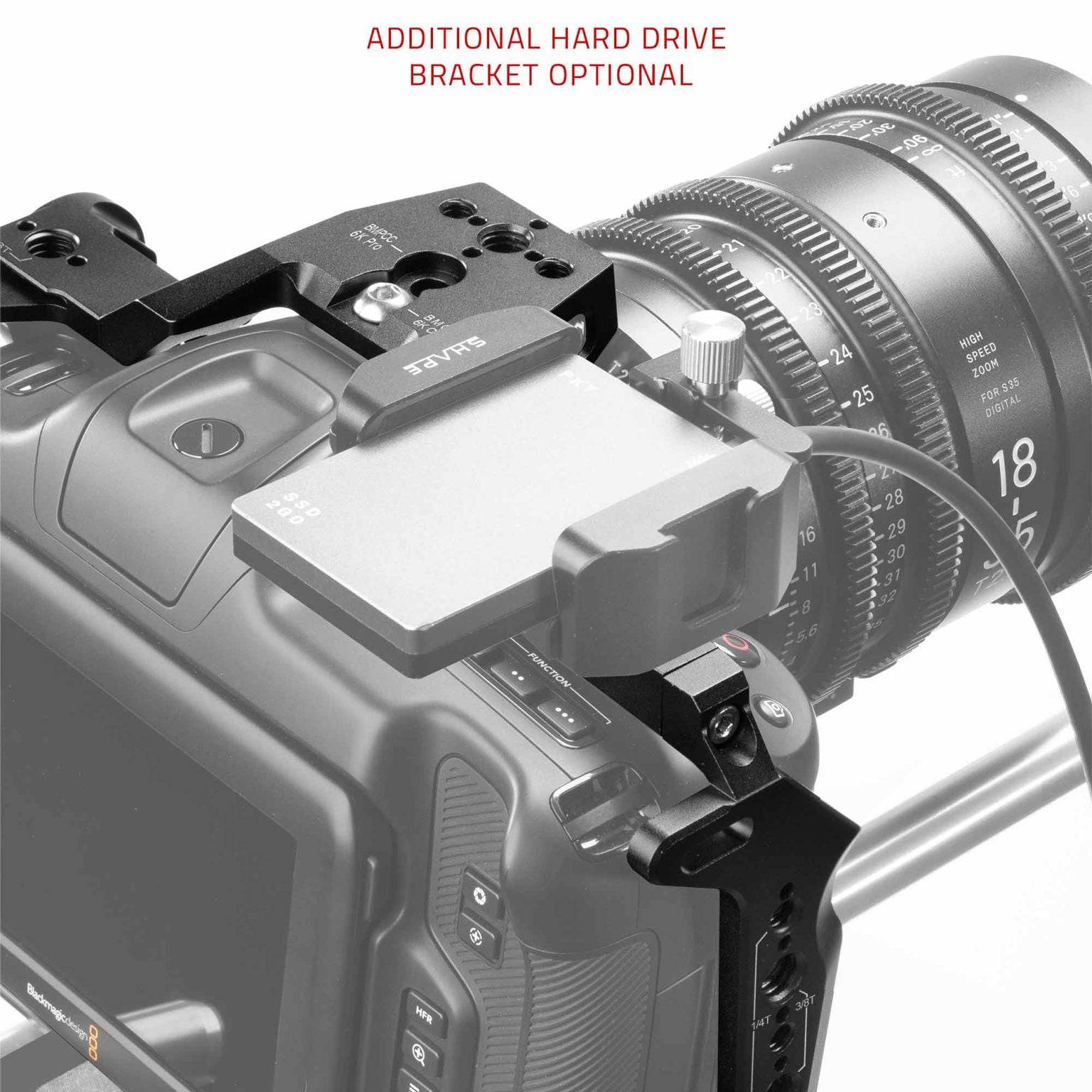 SHAPE Camera Cage for Blackmagic Cinema Camera 6K/6K PRO/6K G2 - SHAPE wlb