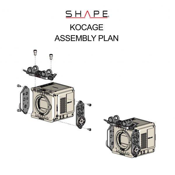 SHAPE Camera Cage for RED® KOMODO™ - SHAPE wlb