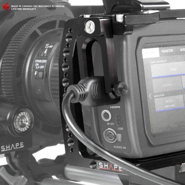 SHAPE Camera Cage Handheld for Blackmagic Pocket Cinema 4K/6K - SHAPE wlb