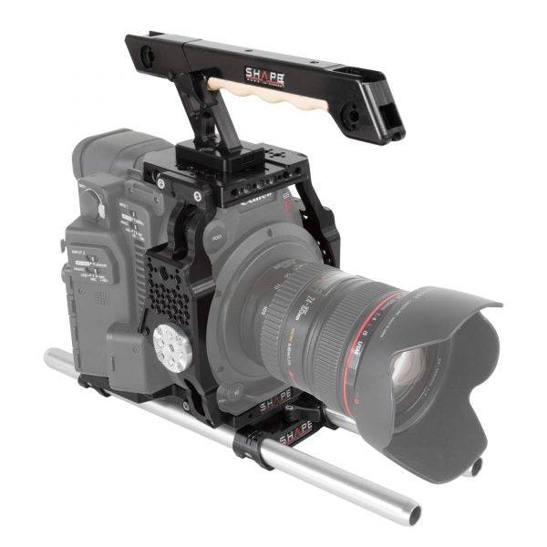 SHAPE Camera Cage, Top Handle and Rod Bloc System for Canon C200/C200B Camera Cage SHAPE wlb   