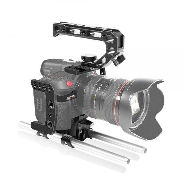 SHAPE Camera Cage, Top Handle and Rod Bloc System for Canon R5C/R5/R6 Camera Cage SHAPE wlb   