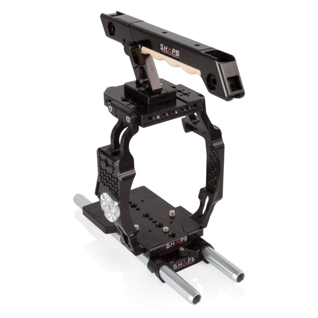 SHAPE Camera Cage, Top Handle, Rod Bloc System and View Finder Mount for Canon C200/C200B Camera Cage SHAPE wlb   