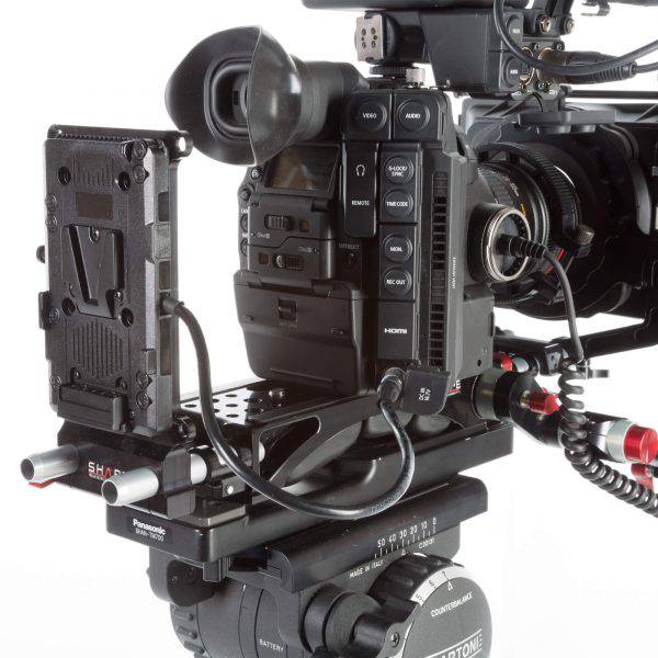 SHAPE Cheese Plate 15 mm with V - Mount Battery Plate for Canon C200 MKII/C300 MKII - SHAPE wlb