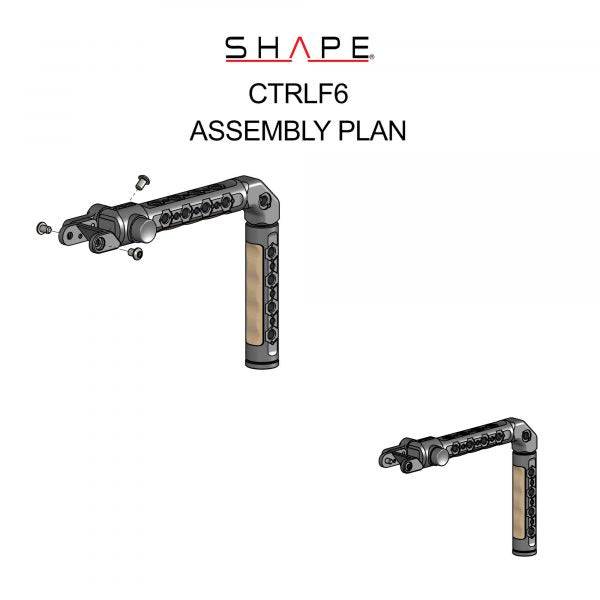 SHAPE Controller Top Handle for Sony FX6 Top Handle SHAPE wlb   