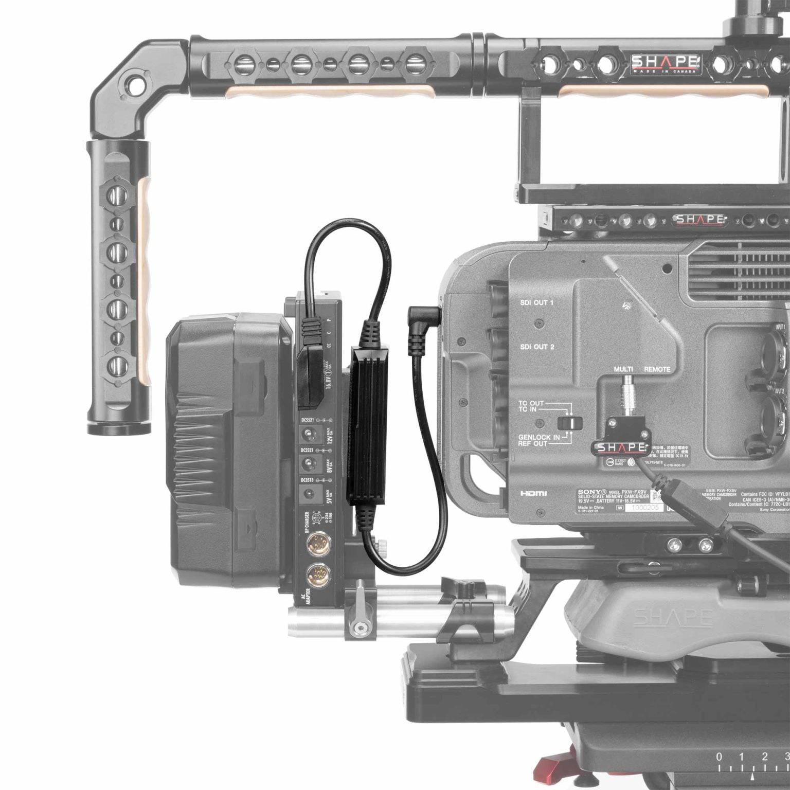 SHAPE D - Tap Power Cable for Sony FX9/FX6 - SHAPE wlb