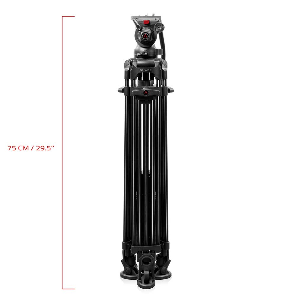 SHAPE Freelance Heavy-Duty Tripod with Fluid Head Tripod SHAPE wlb