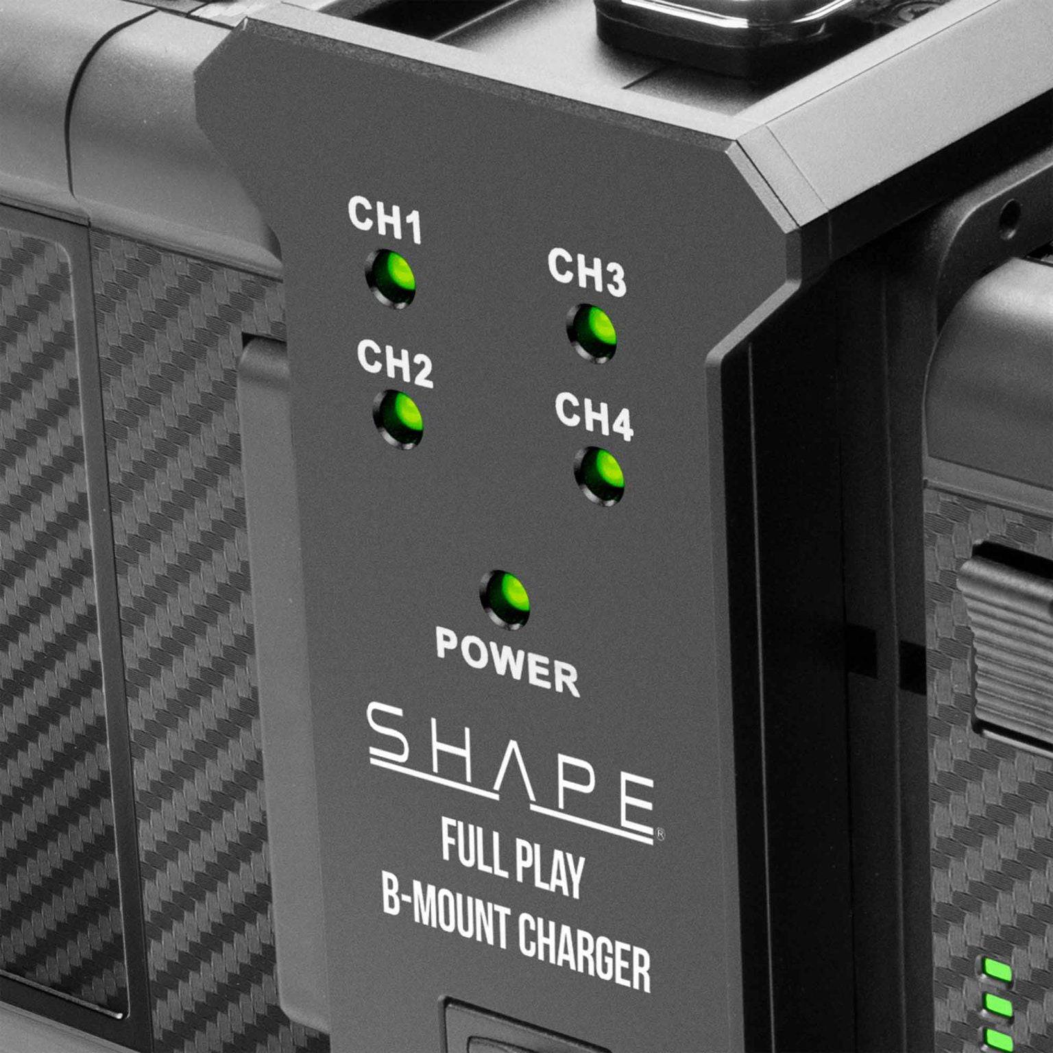 SHAPE Full Play Intelligent 4 - Channel Battery Charger - SHAPE wlb