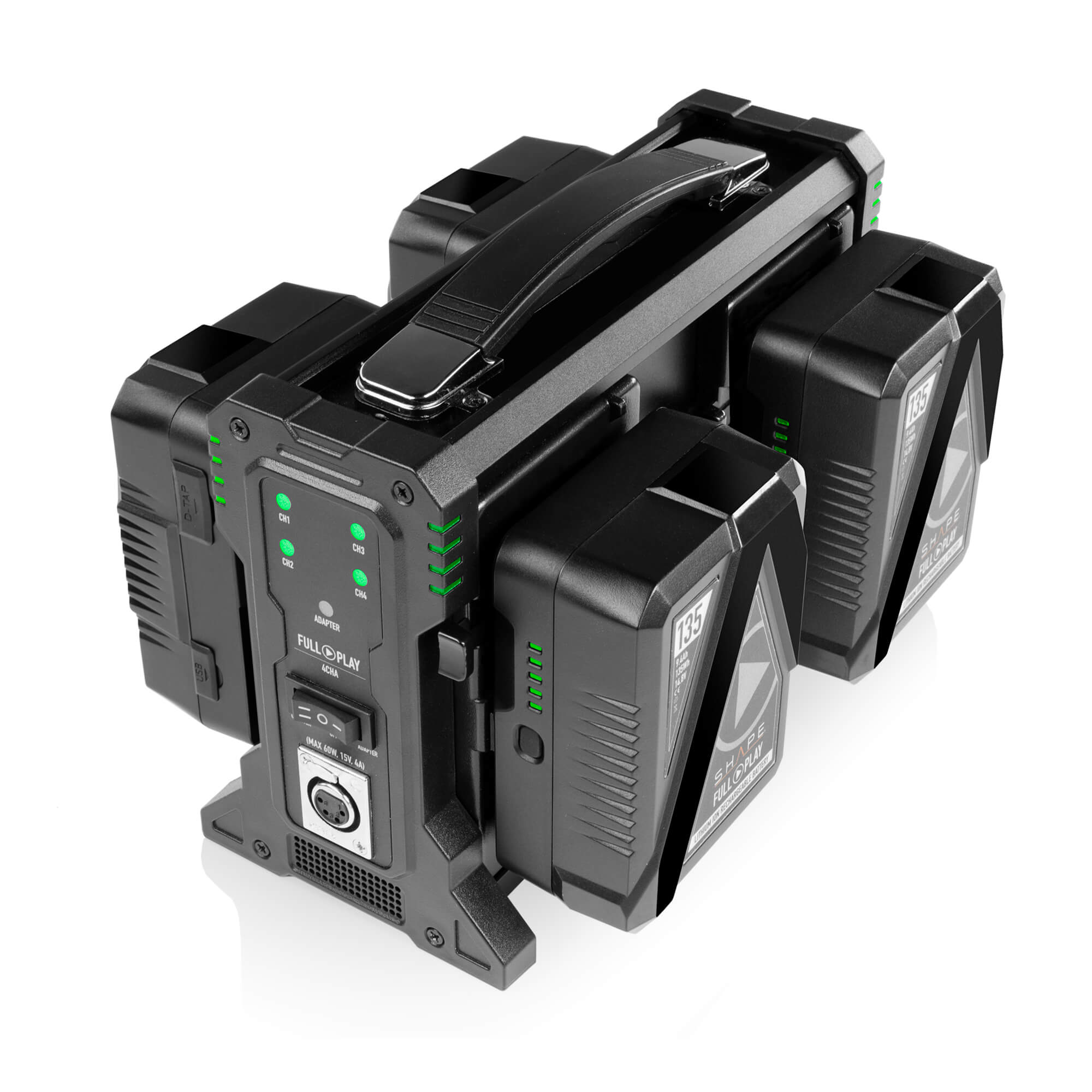 SHAPE Full Play Intelligent 4 - Channel Battery Charger - SHAPE wlb