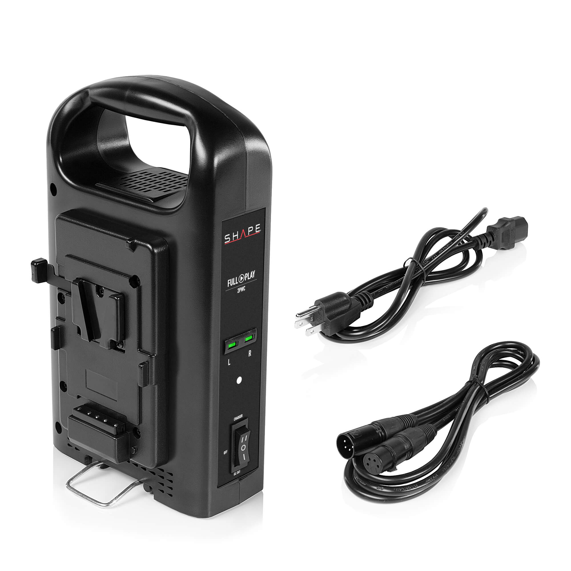 SHAPE Full Play Intelligent Dual Battery Charger Battery Charger SHAPE wlb V-Mount  