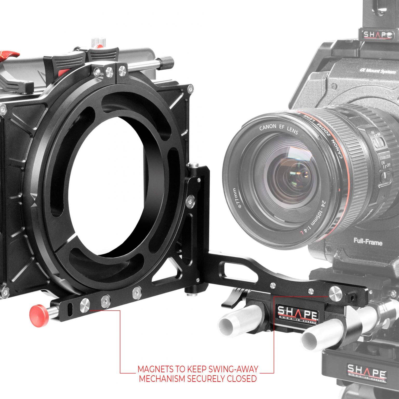 SHAPE Matte Box Swing-Away Matte Box SHAPE wlb   