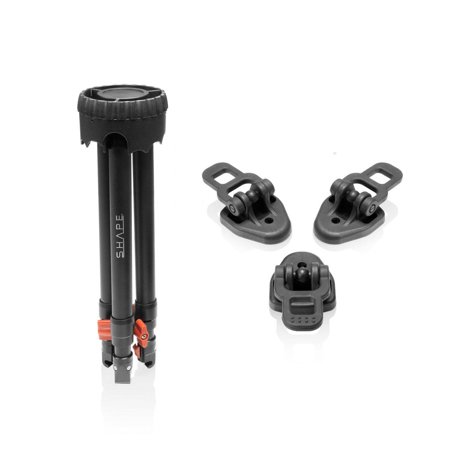 SHAPE Mid - Level Spreader with Rubber Feet for Pro Video Tripods - SHAPE wlb