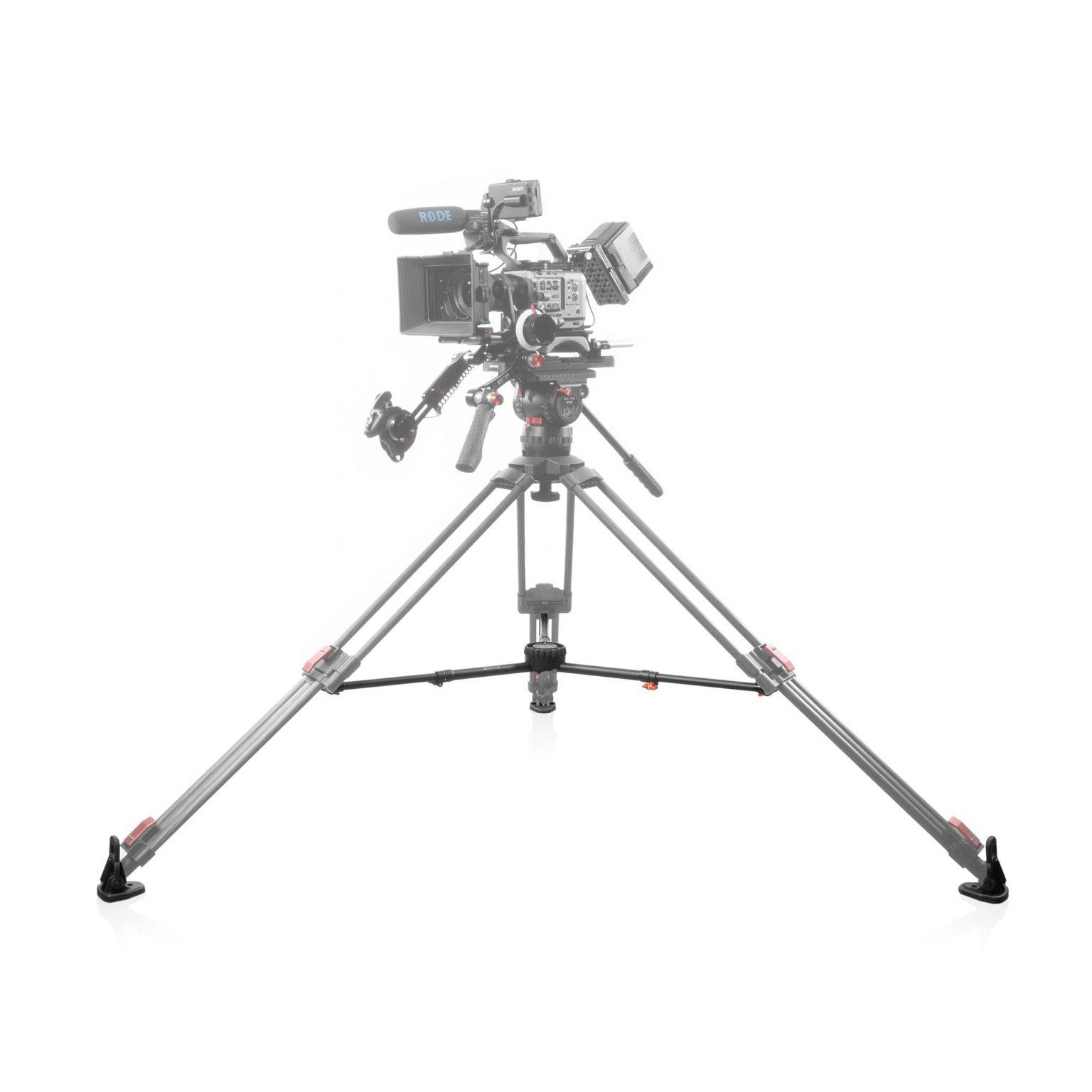 SHAPE Mid - Level Spreader with Rubber Feet for Pro Video Tripods - SHAPE wlb