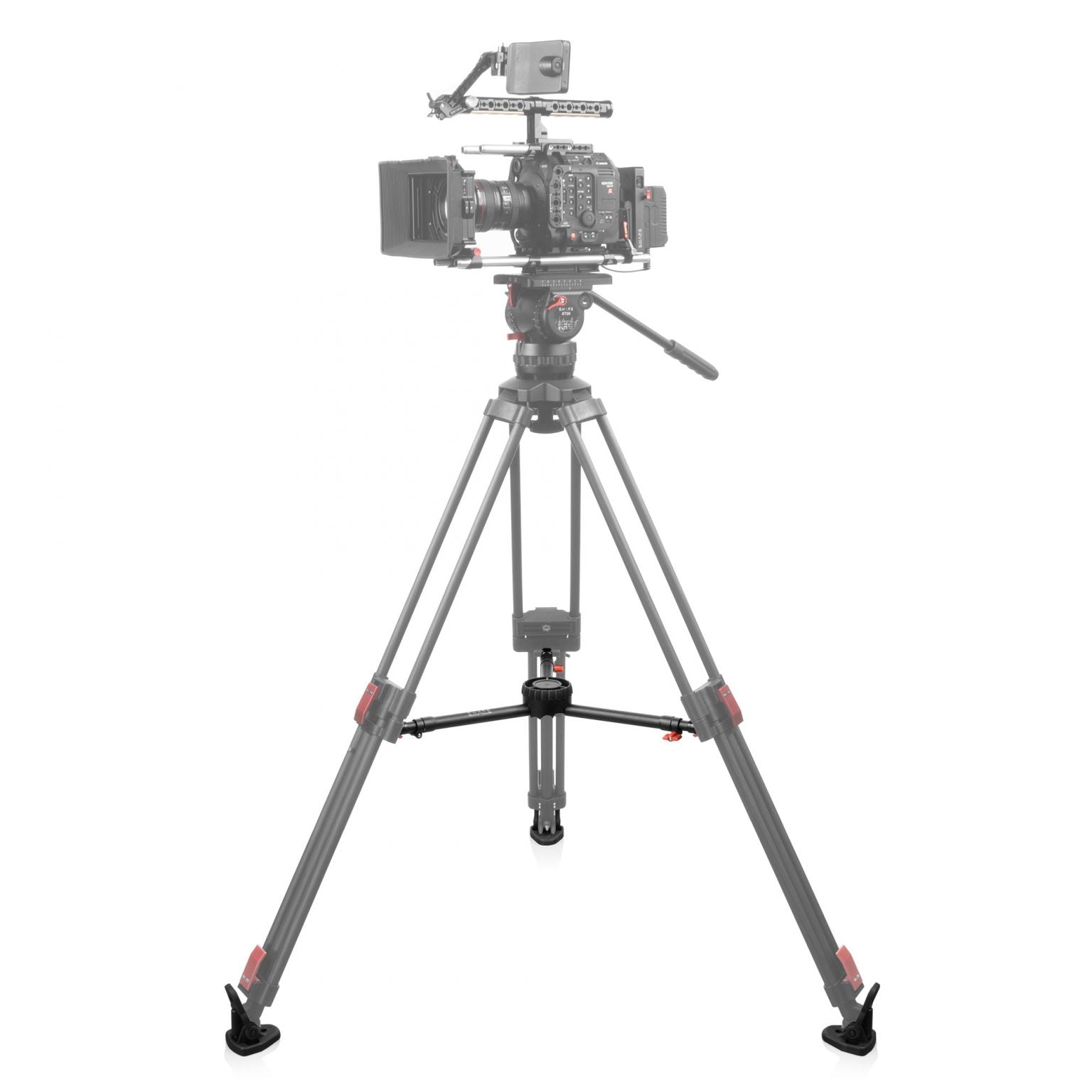 SHAPE Mid - Level Spreader with Rubber Feet for Pro Video Tripods - SHAPE wlb