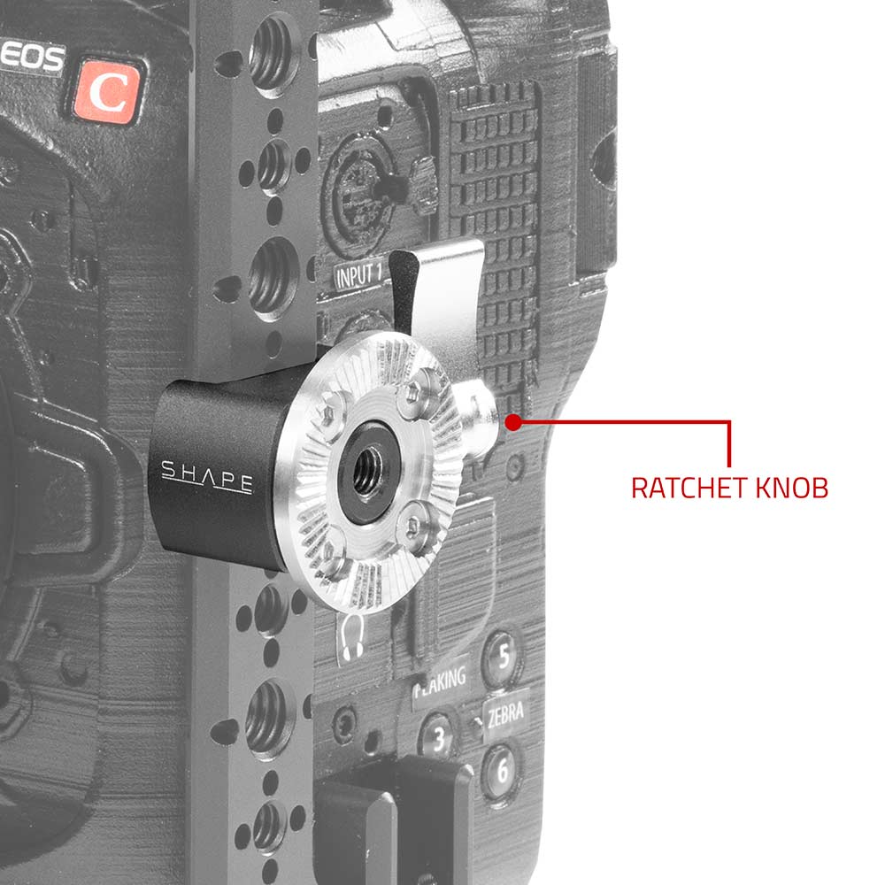 SHAPE NATO Clamp to ARRI Rosette Adapter Adapter SHAPE wlb