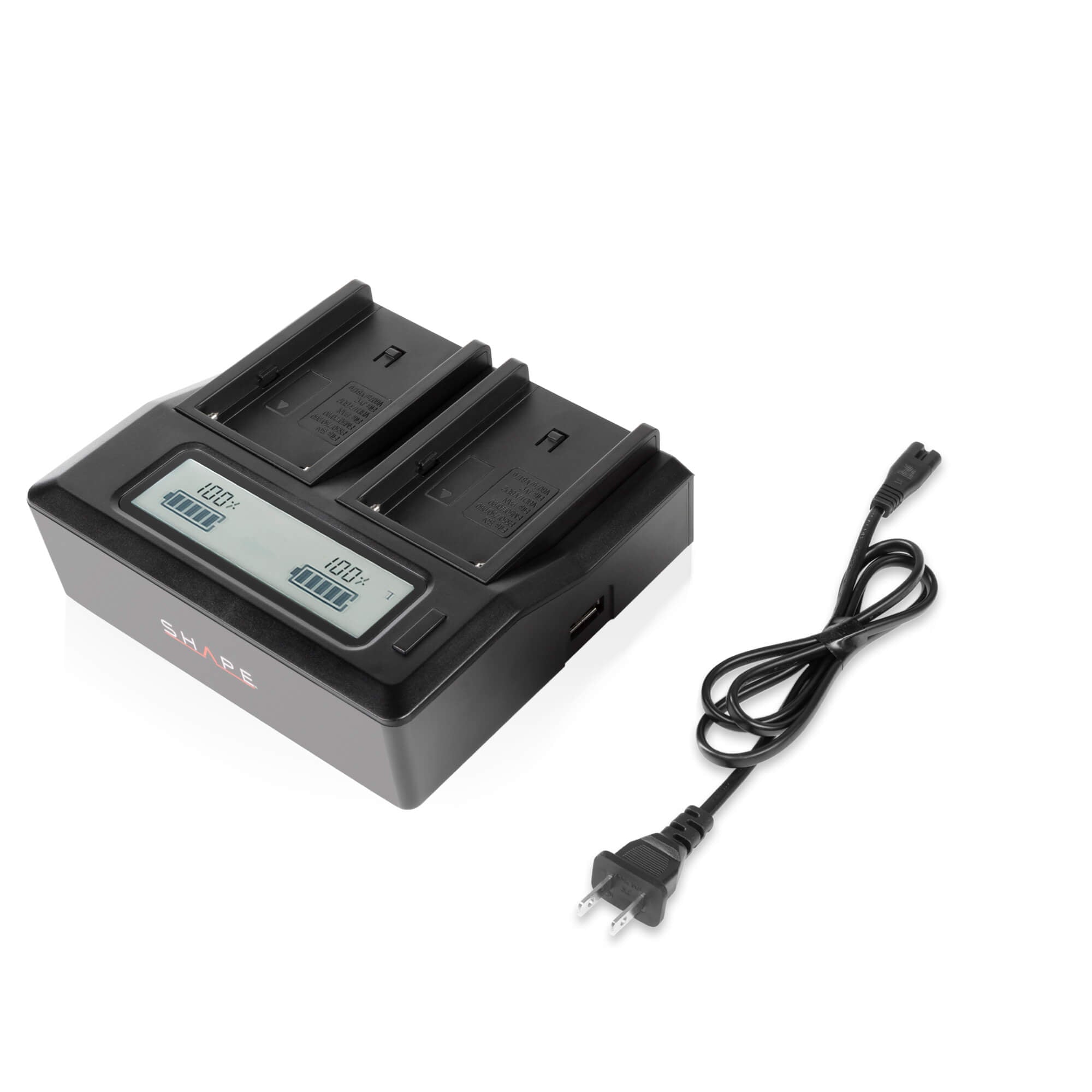 SHAPE NP-F Dual LCD Charger Battery Charger SHAPE wlb   