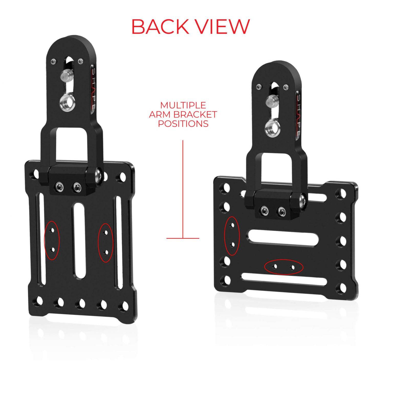 SHAPE Pivoting Mounting Plate for Wireless Receiver - SHAPE wlb