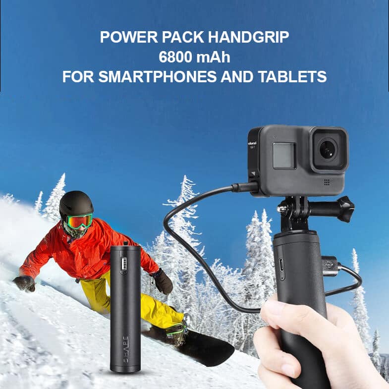 SHAPE Power Pack Handgrip 6800 mAh for Smartphones and Tablets Smartphone Rig SHAPE wlb   