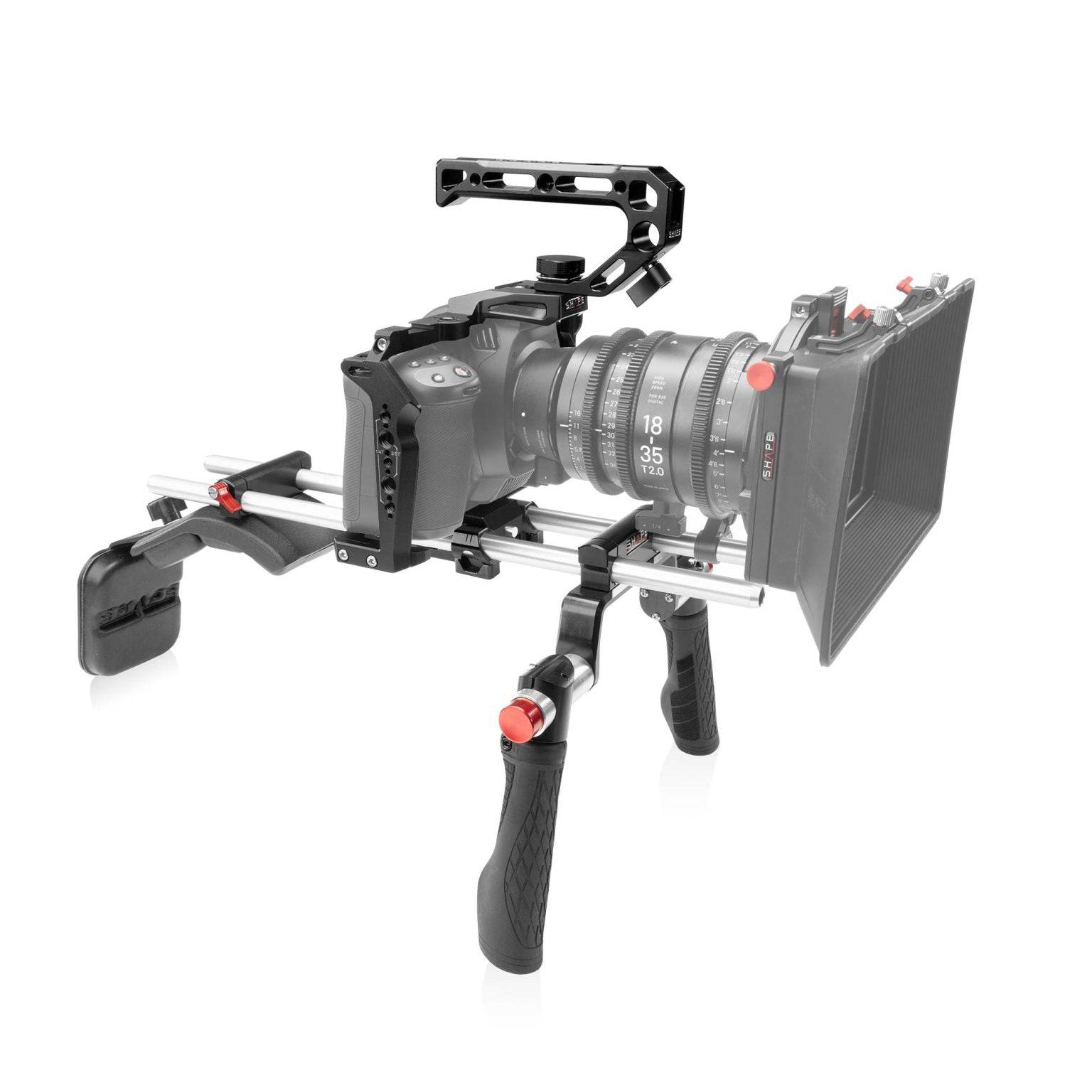 SHAPE Shoulder Mount for Blackmagic Cinema Camera 6K/6K PRO/6K G2 - SHAPE wlb