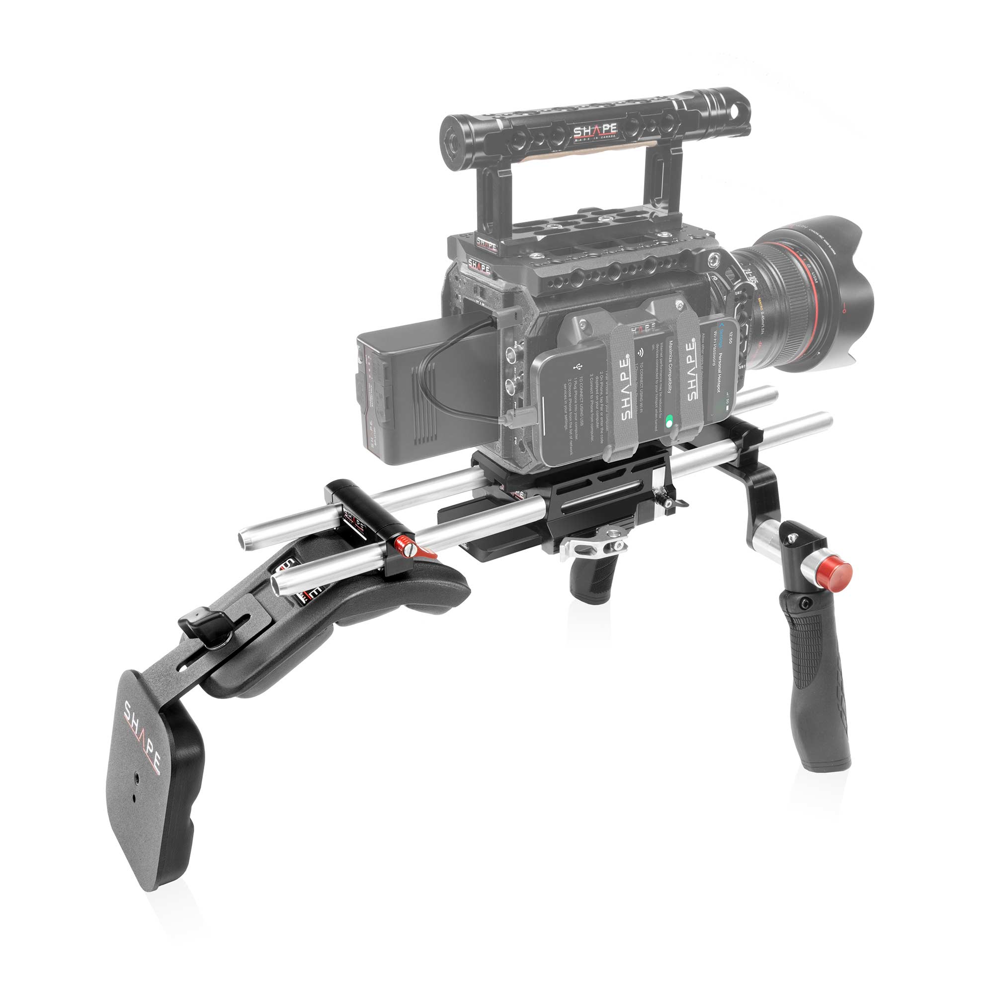 SHAPE SHOULDER MOUNT FOR BLACKMAGIC PYXIS 6K (PRE - ORDER) - SHAPE wlb