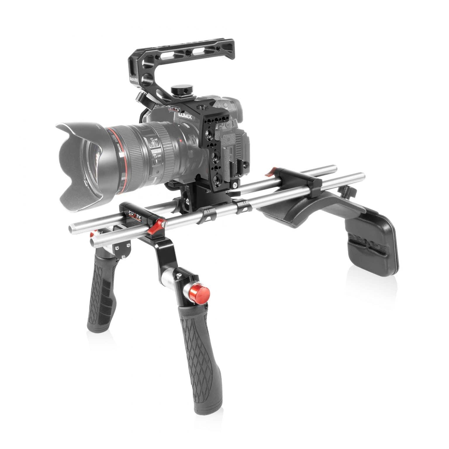 SHAPE Shoulder Mount Rig for Panasonic Lumix GH6 | SHAPE wlb