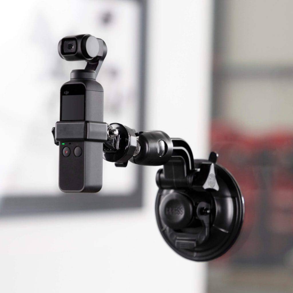 SHAPE Suction Cup with Ball Head for DJI Osmo Pocket Gimbal Mounting SHAPE wlb   