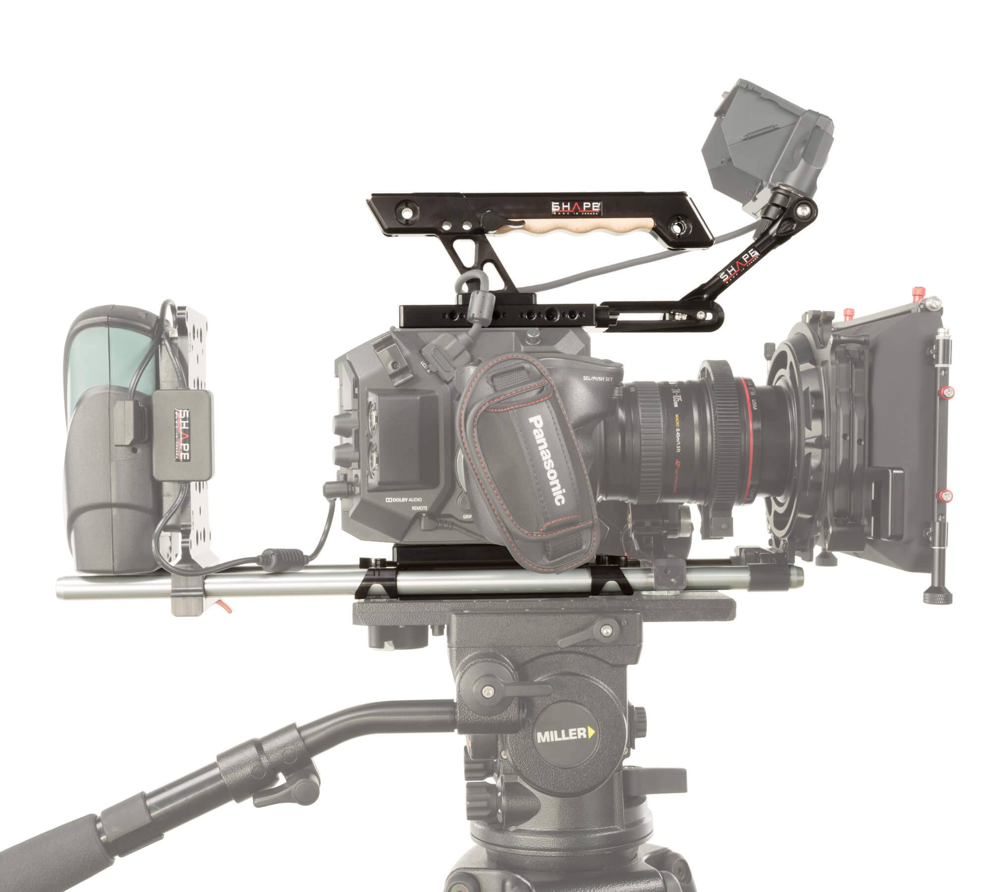 SHAPE Top Plate, Top Handle and View Finder Mount for Panasonic AU-EVA1 Top Plate SHAPE wlb   